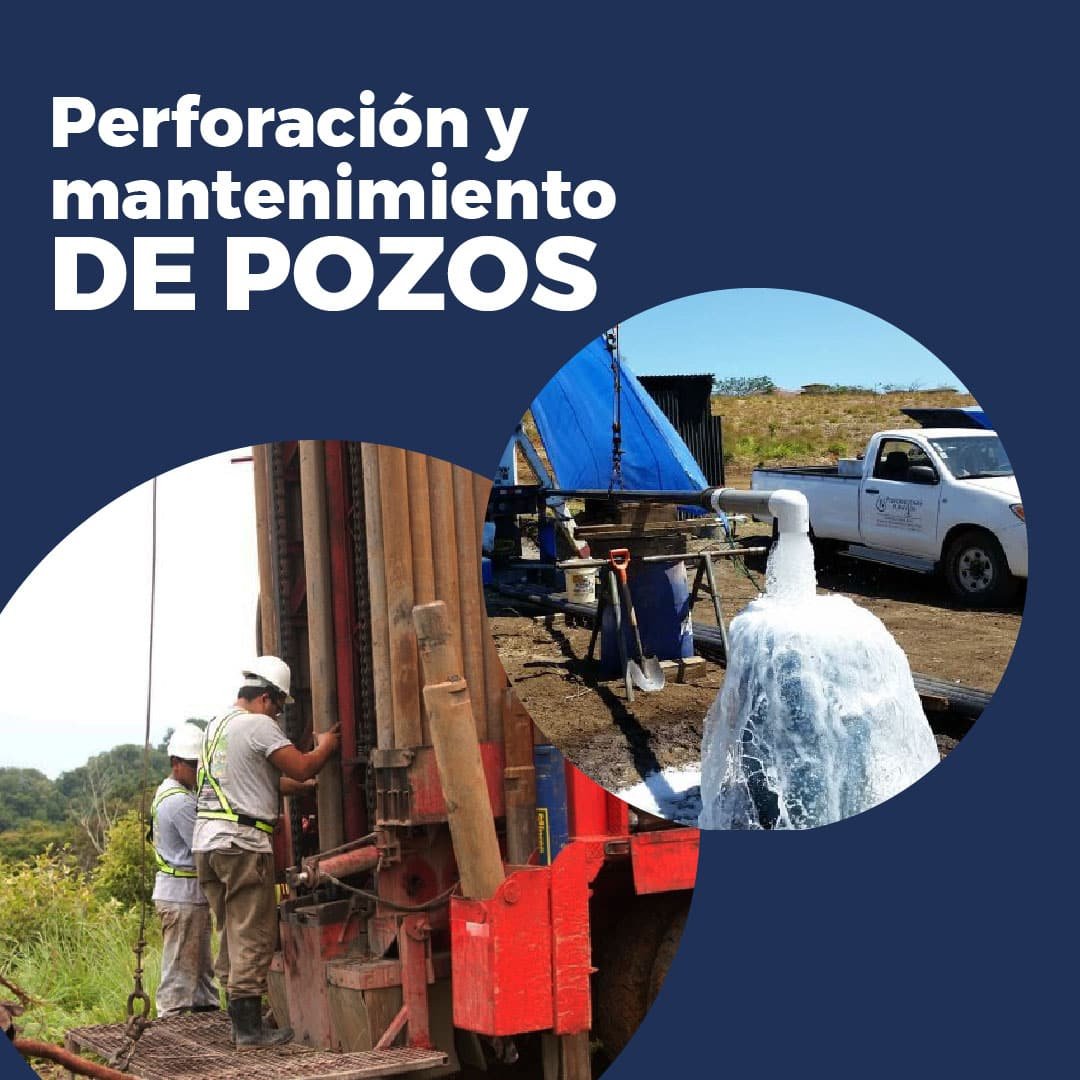 perforación y mantenimiento de posos