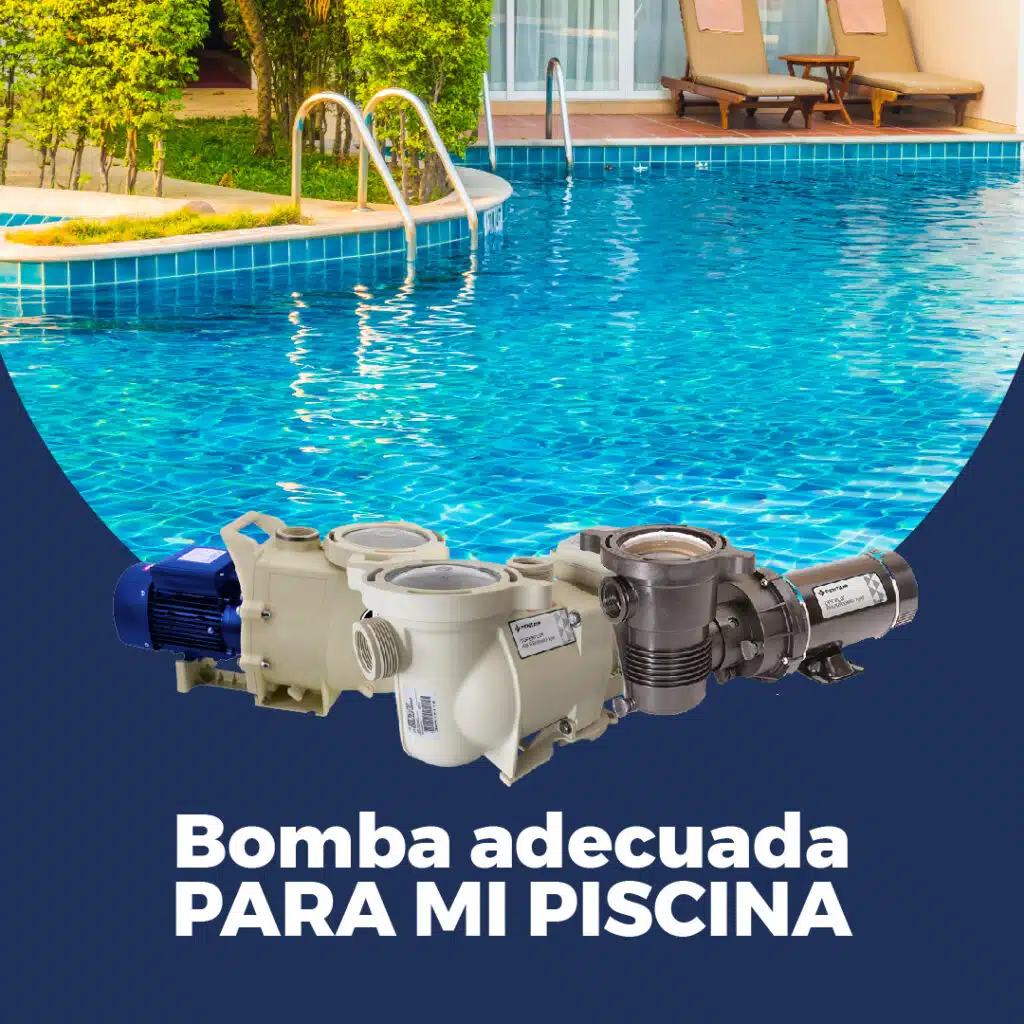 bomba adecuada para mi piscina