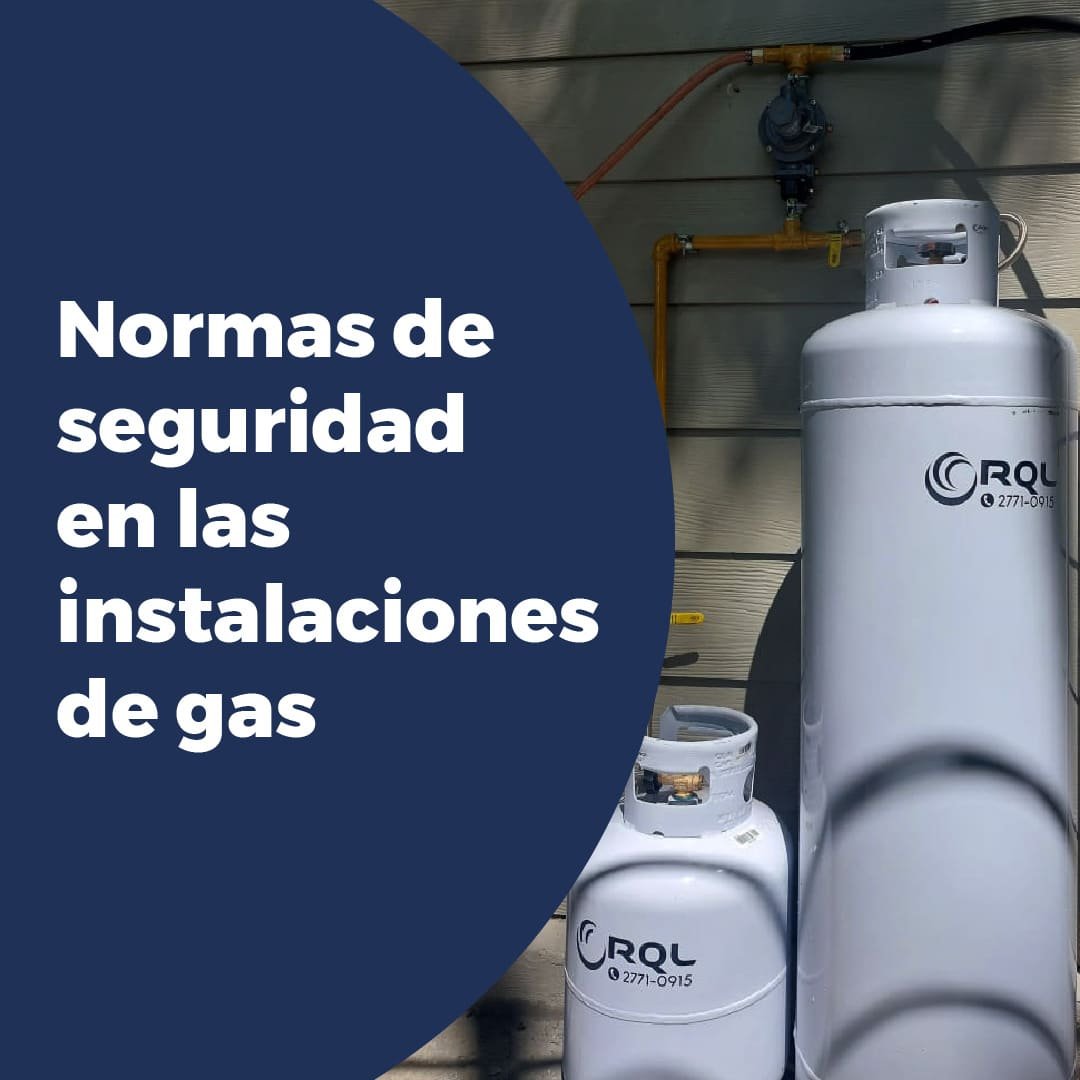 normas en instalaciones de gas